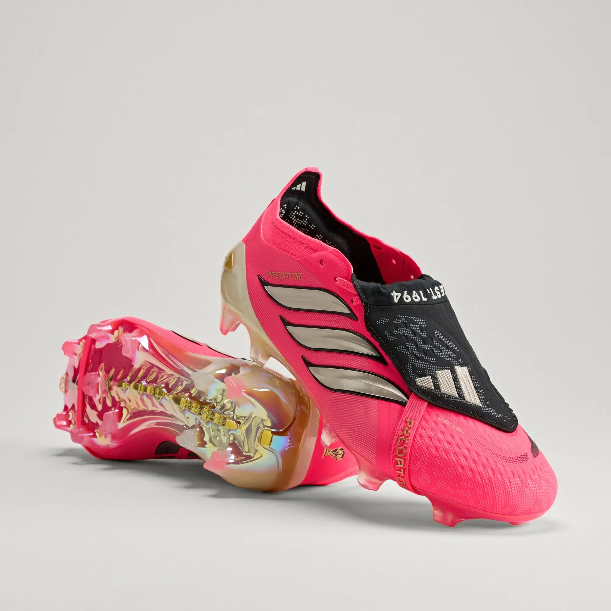 Giày Adidas Predator Elite Tongue FG 'Pink' JP6237 - Ảnh 5