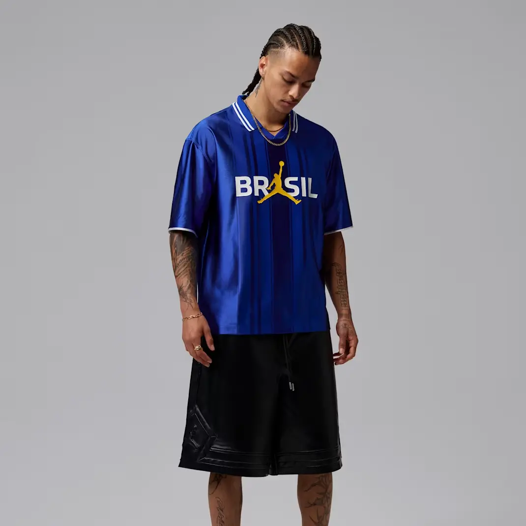 Alternative view of Áo Nike Jordan Brasil Away Jersey 'Old Royal' II5381-417