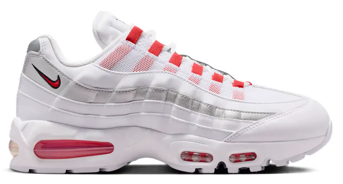 Giày Nike Air Max 95 SE Big Bubble England 'Metallic Silver' IQ0176-100