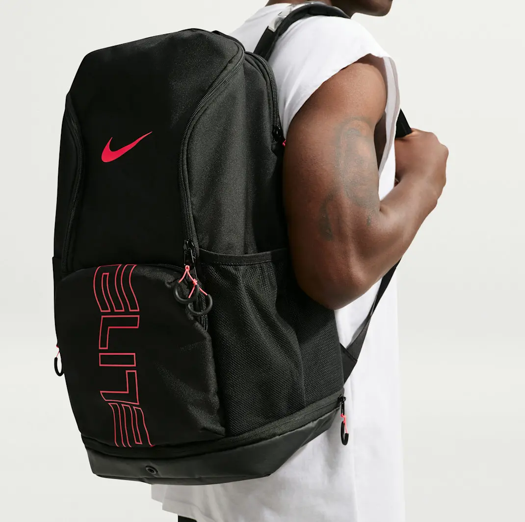 Alternative view of Balo Nike Varsity Elite 'Laser Crimson' HM9965-011