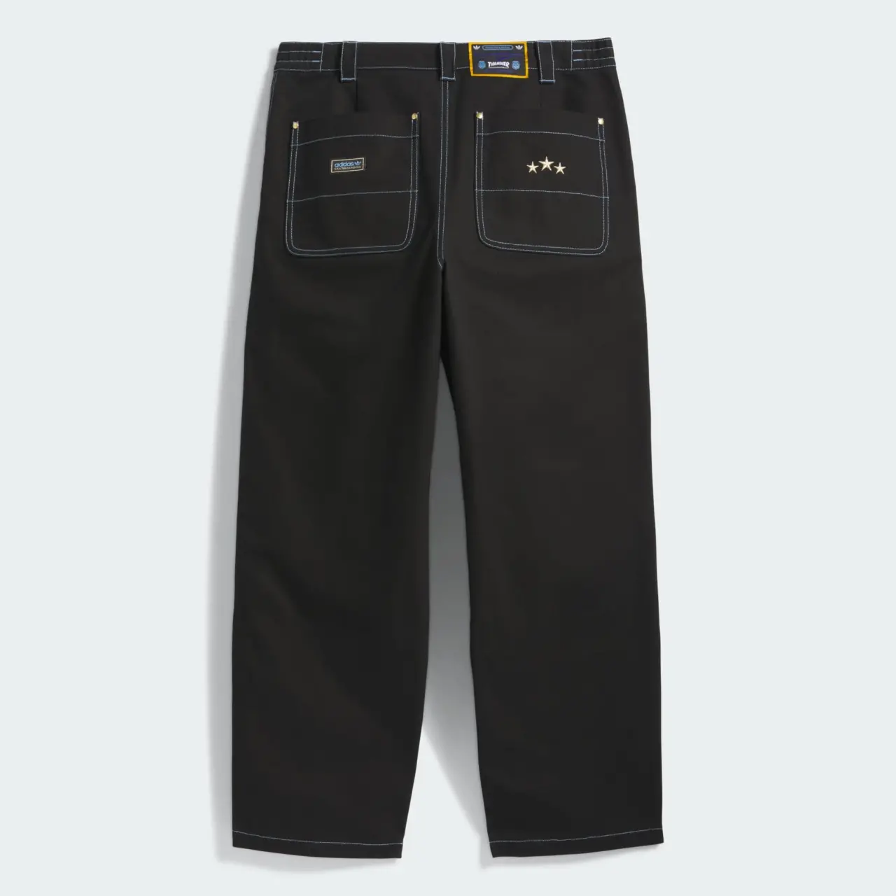 Alternative view of Quần Adidas Chino Argentina x Thrasher 'Black' KX4550