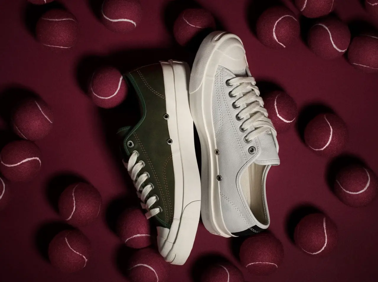 Converse Jack Purcell Johnny co dien, giay cao cap First String