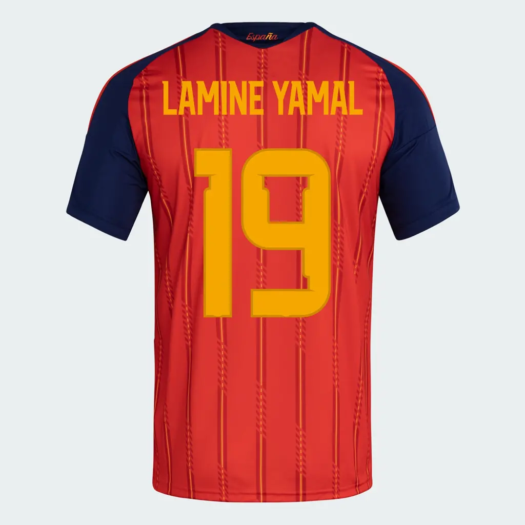 Áo Adidas Spain 26 Lamine Yamal Home Winner Jersey LI1311 - Ảnh 2