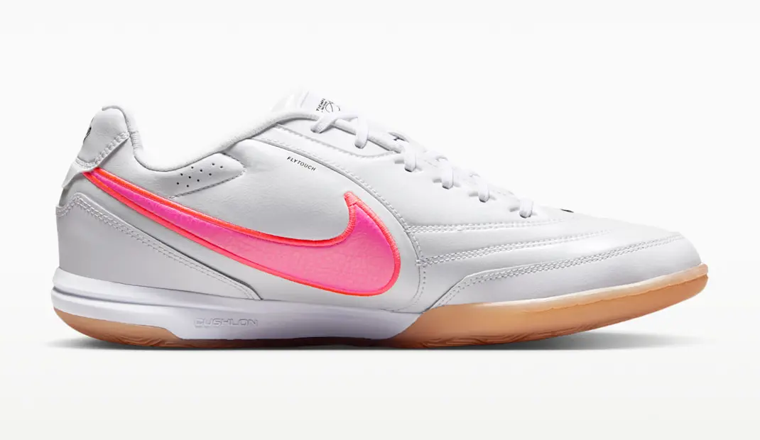 Alternative view of Giày Nike Tiempo Streetgato Premium IC 'White Pink' IQ2389-901