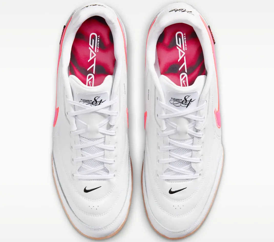 Giày Nike Tiempo Streetgato Premium IC 'White Pink' IQ2389-901 - Ảnh 3