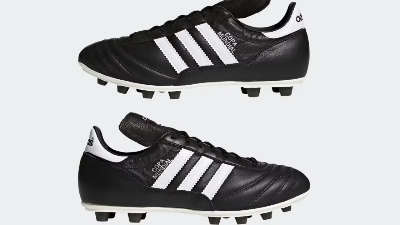 Hinh anh 4: Hinh anh giay bong da noi tieng tu cac thuong hieu hang dau nhu adidas, Nike, New Balance, va PUMA.