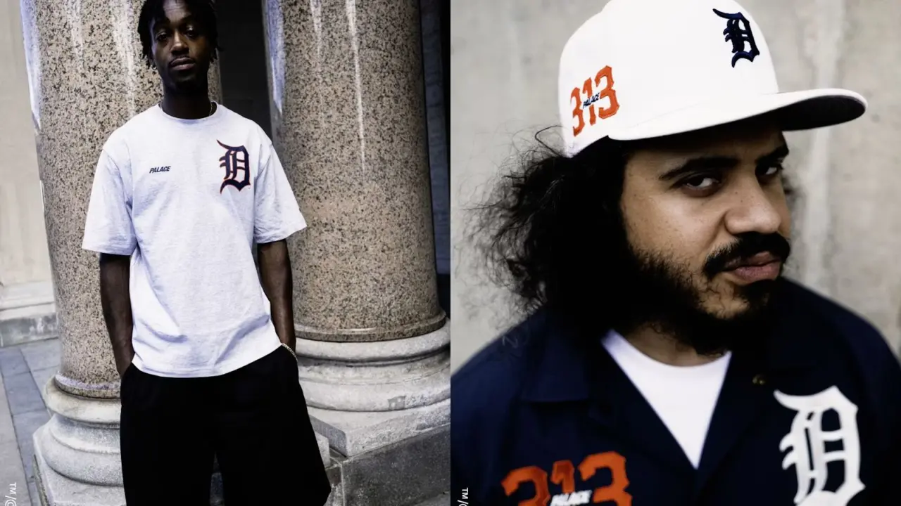Hinh anh 5: Hinh anh bo suu tap Palace Skateboards x Detroit Tigers '313'