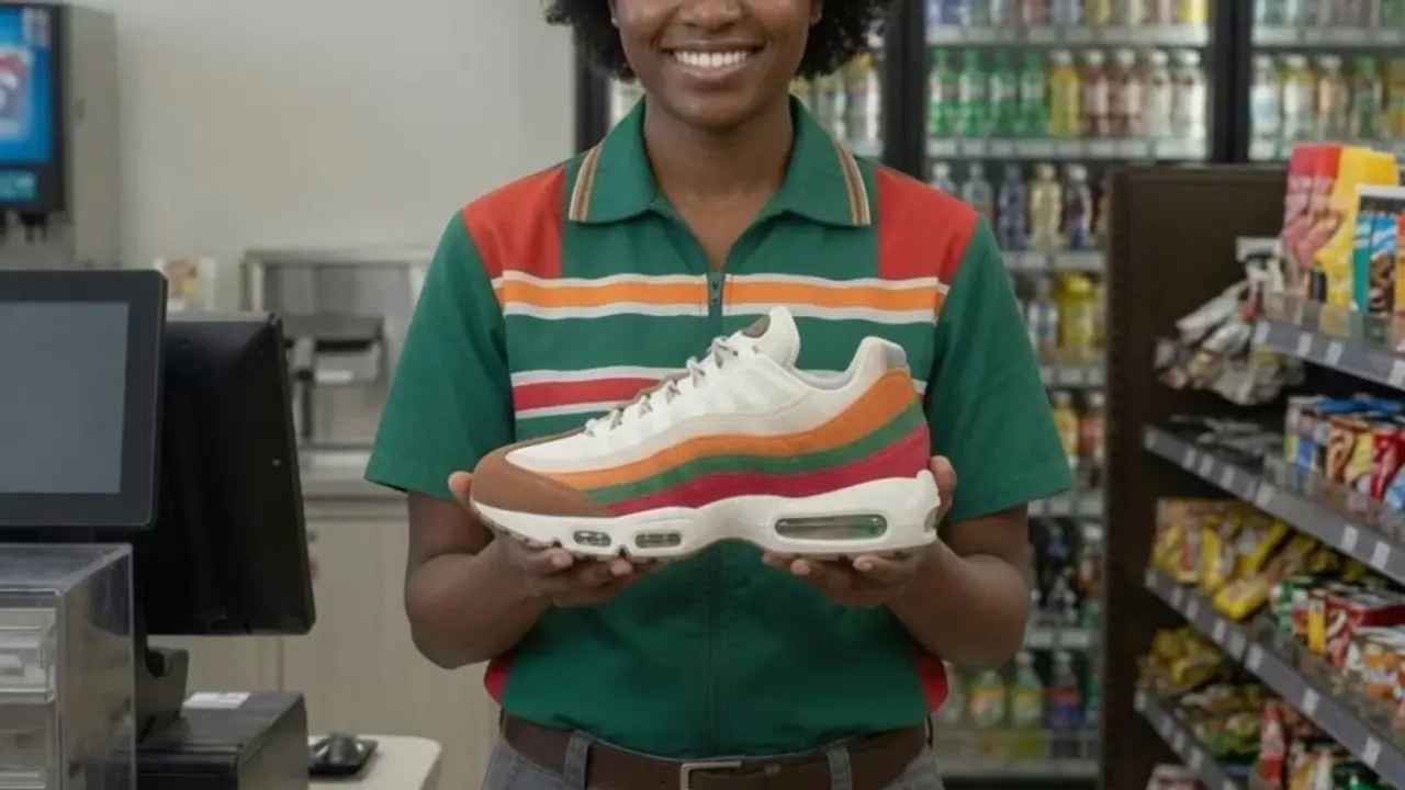 Hinh anh 5: Nike Air Max 95 phoi mau 7-Eleven tro thanh tam diem tranh chap phap ly
