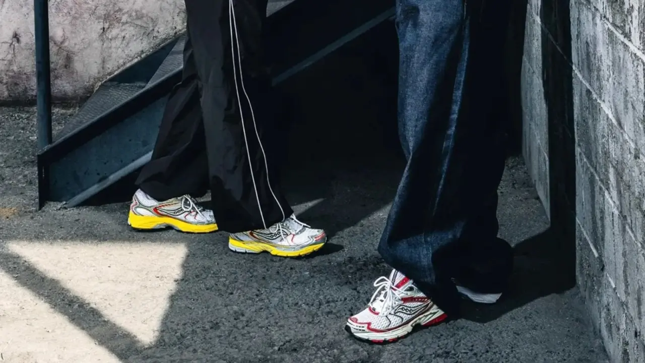 Hinh anh 2: Giay Saucony ProGrid Ride 1 phoi mau Buttercup Yellow