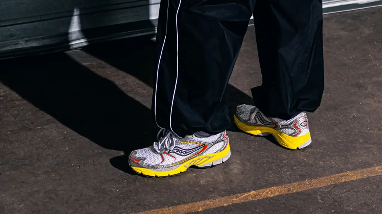 Hinh anh 6: Giay Saucony ProGrid Ride 1 phoi mau Buttercup Yellow