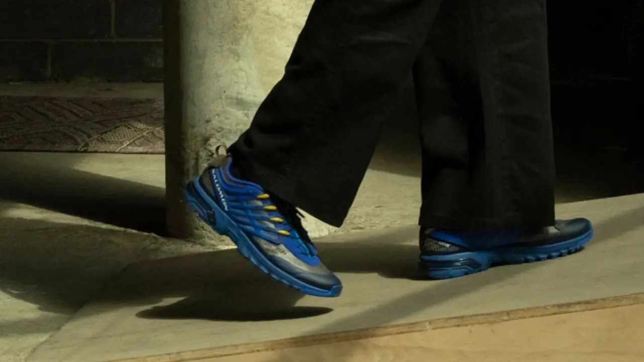 Hinh anh 1: Hinh anh giay Salomon ACS Pro x A-Cold-Wall* voi thiet ke deconstructed doc dao
