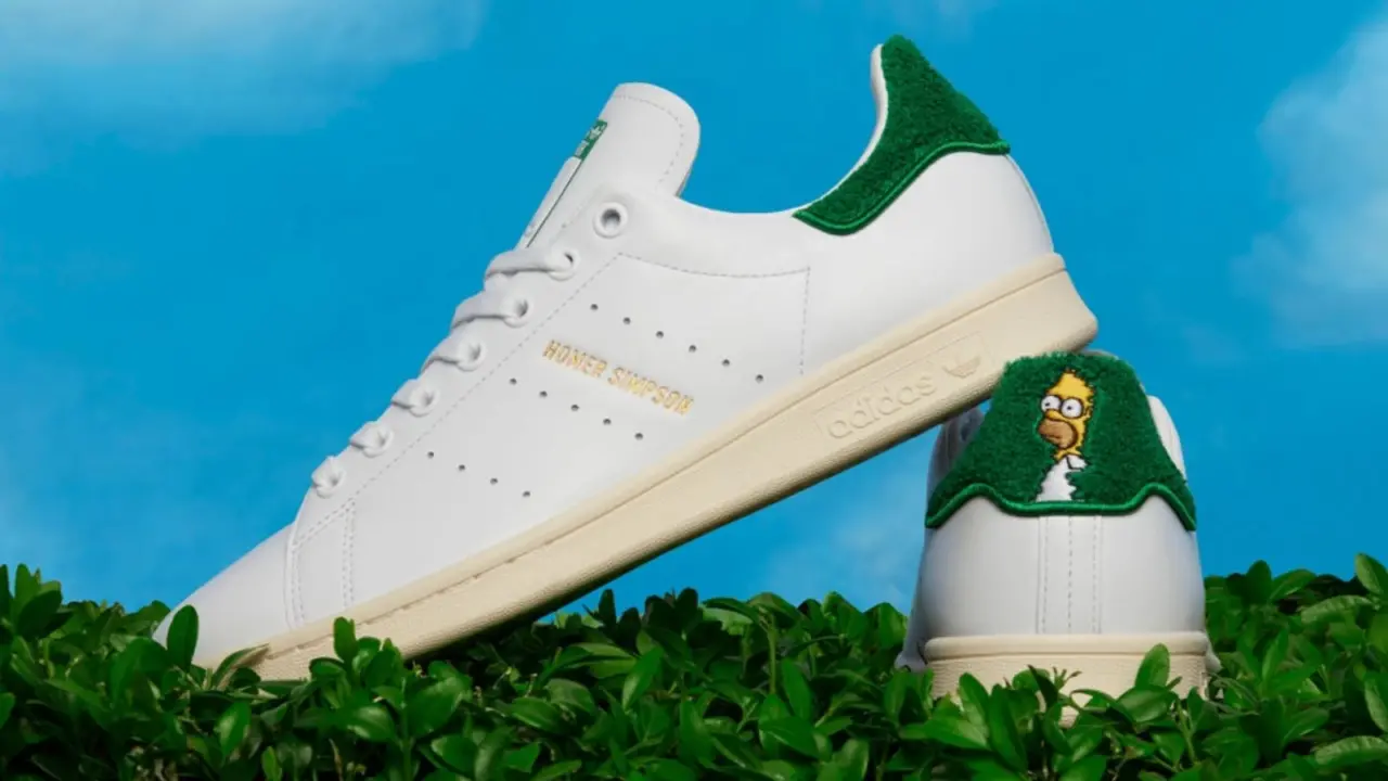 Hinh anh 4: Doi giay adidas Stan Smith bieu tuong voi thiet ke toi gian