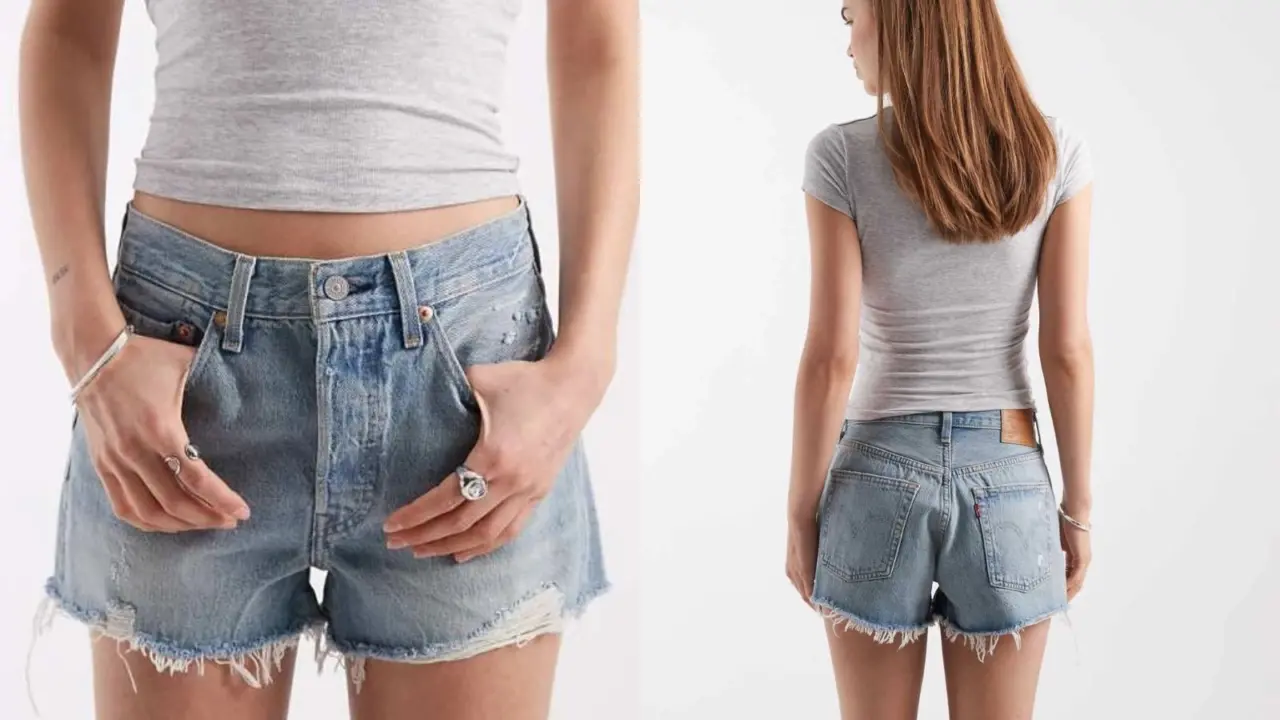Hinh anh 4: Cac mau quan short denim nu xu huong he 2026 voi nhieu kieu dang da dang