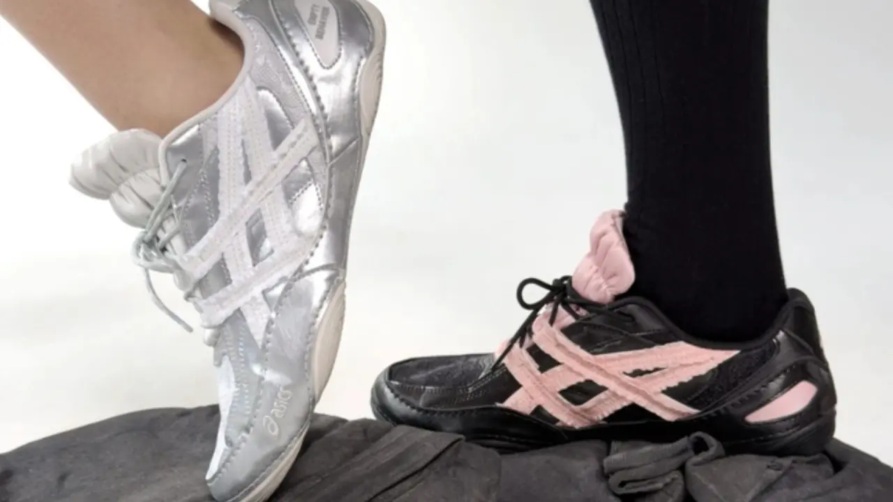 Hinh anh 3: ASICS x Empty Behavior Hypersync - Sneaker Ballet Xu Huong 2026