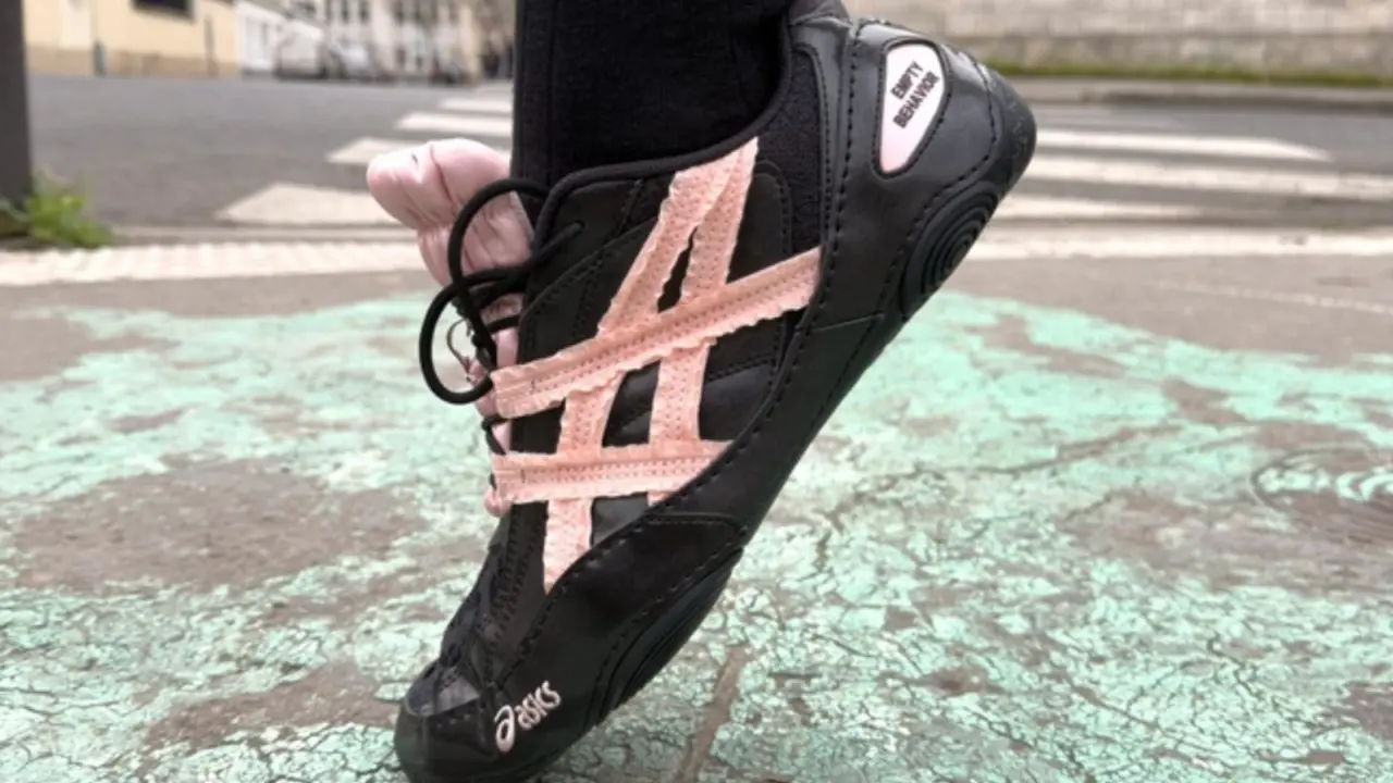 Hinh anh 4: ASICS x Empty Behavior Hypersync - Sneaker Ballet Xu Huong 2026