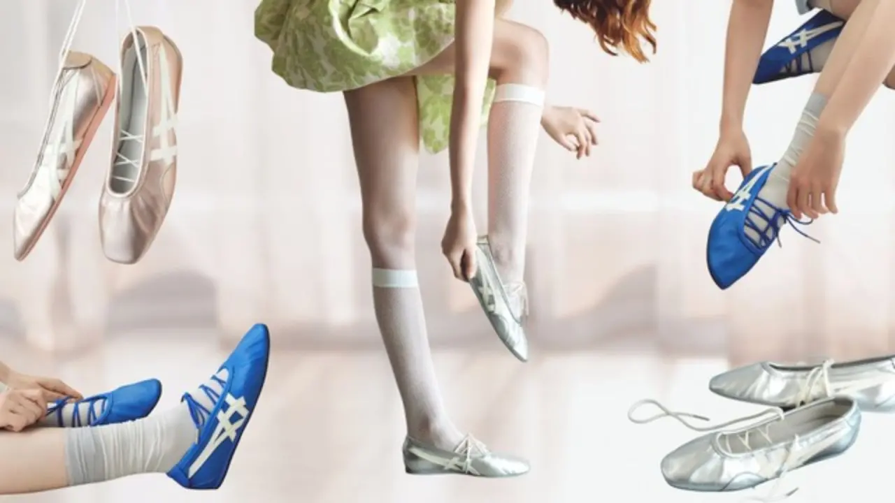 Hinh anh 5: Onitsuka Tiger Gymnarina - phien ban balletcore tu Mexico 66