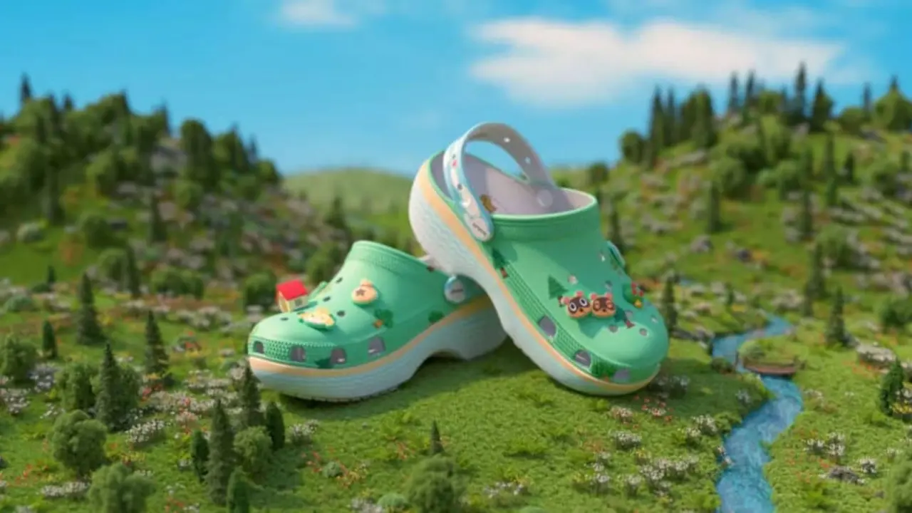 Hinh anh 2: Hinh anh Super Mario x Crocs Classic Clogs voi thiet ke dac trung cua Mario, Yoshi, Princess Peach va Bowser.