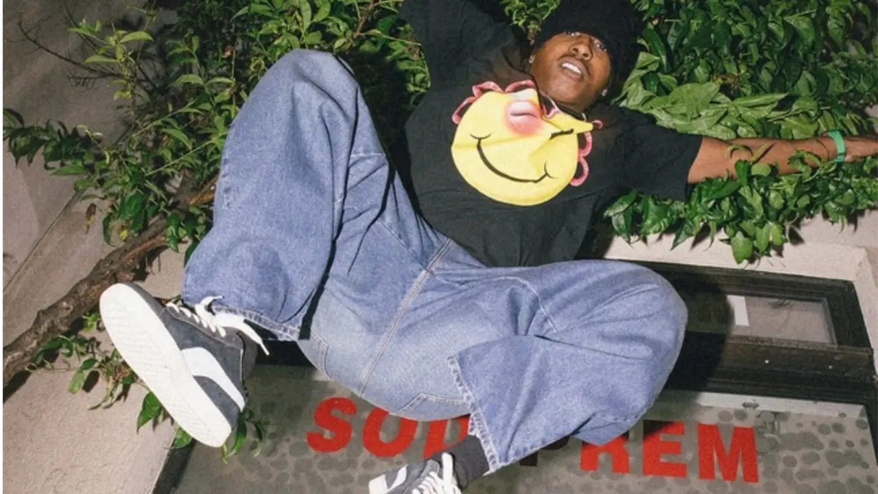 Hinh anh 1: A$AP Rocky hop tac voi Puma hoi sinh giay Suede '94