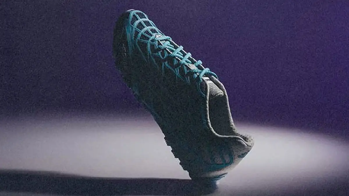 Giay adidas F50 Ghost Sprint do Bad Bunny thiet ke, ket hop giua phong cach bong da va thoi trang hien dai.
