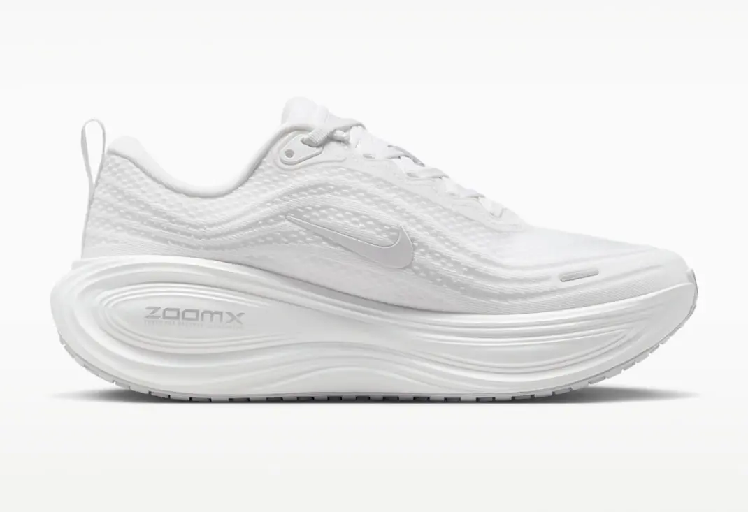 Alternative view of Giày Nike Vomero Plus 'Triple White' HV8154-102