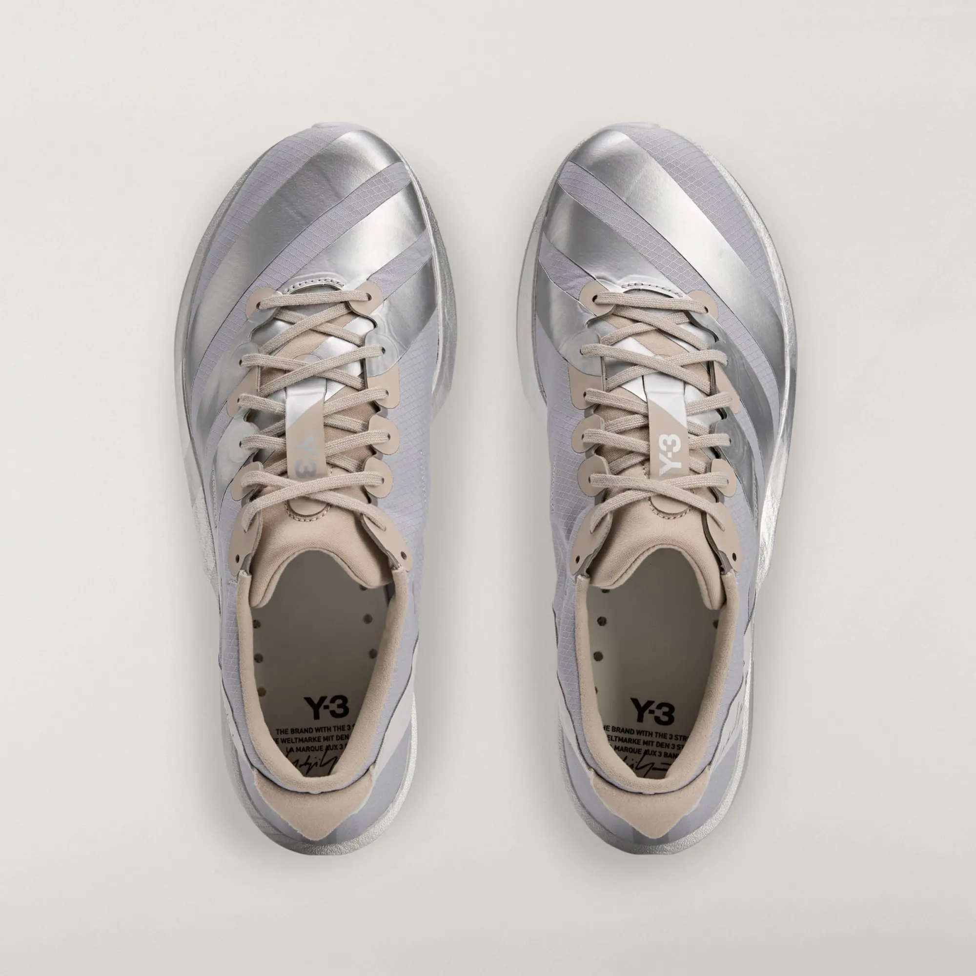 Alternative view of Giày Adidas Y-3 Adios 9 'Silver Metallic' KI6877