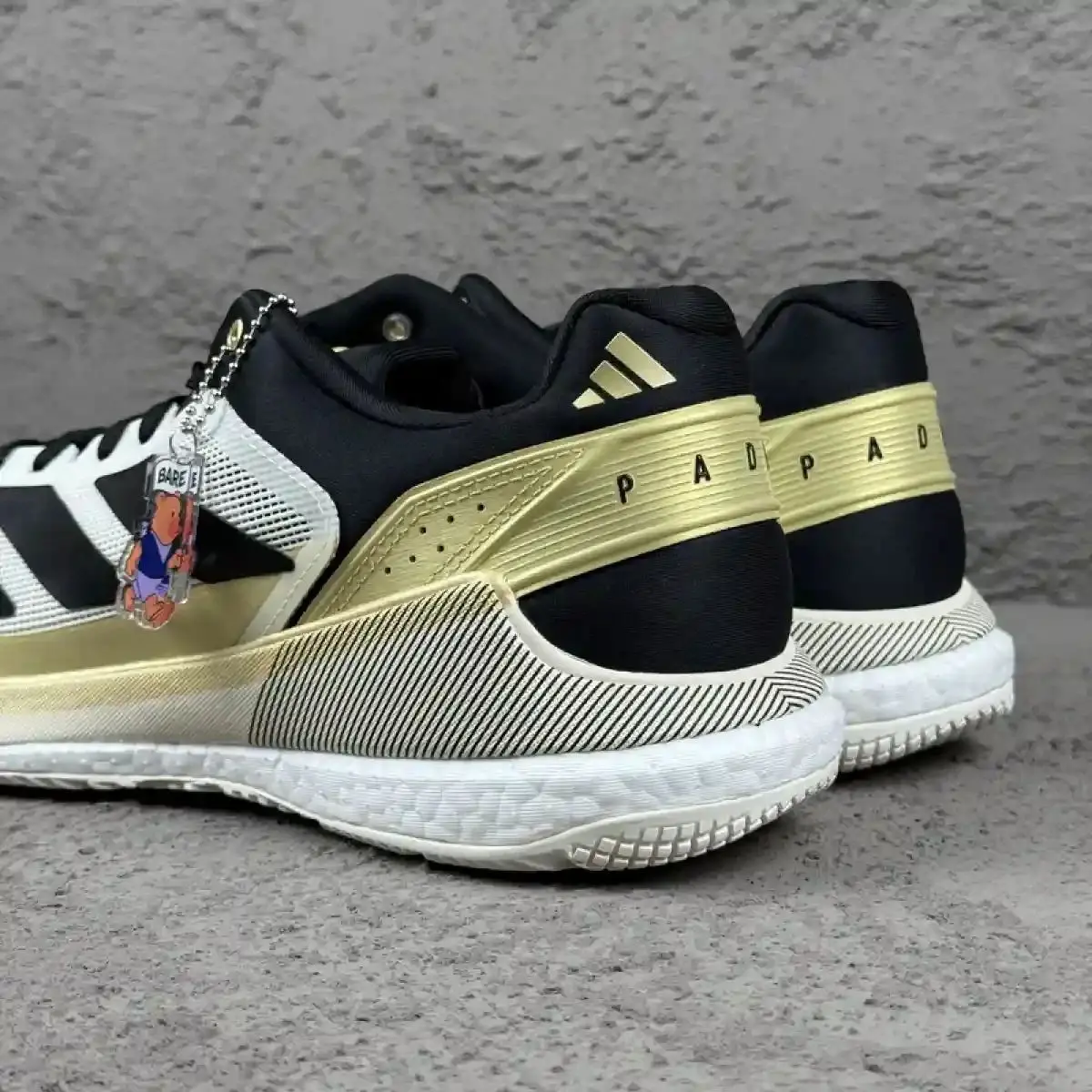 Giày Adidas Padel Boost Crazyquick 'Gold Metallic' KI3591 - Ảnh 3