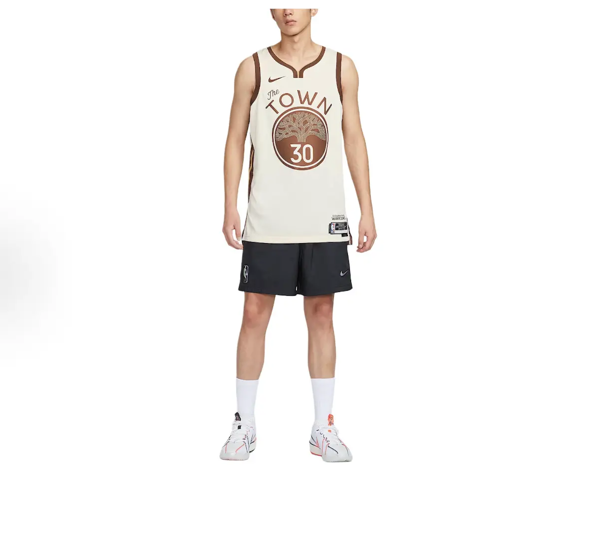 Alternative view of Áo Nike Stephen Curry Golden State Warriors City Edition Jersey HM5981-123