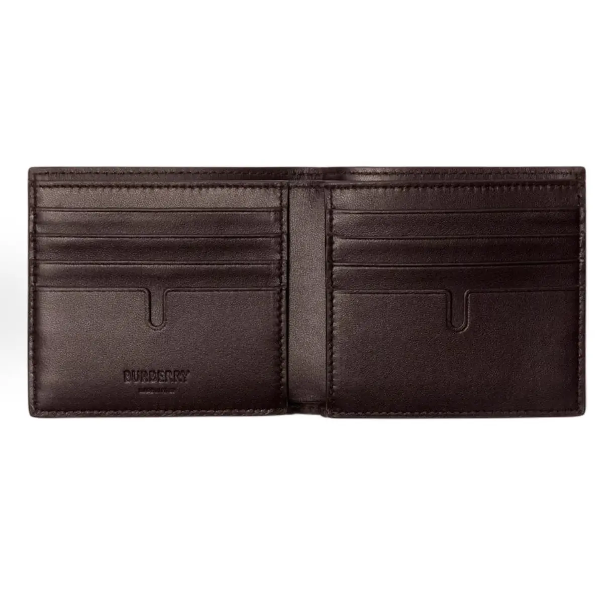 Alternative view of Ví Burberry Leather Wallet 'Brown' 81031741