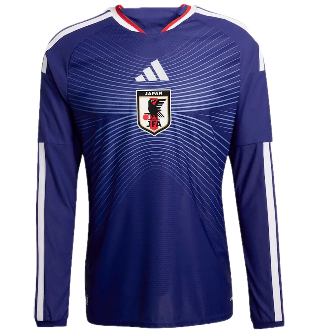 Áo Adidas Japan 26 Home Authentic Jersey Long Sleeve JZ9681