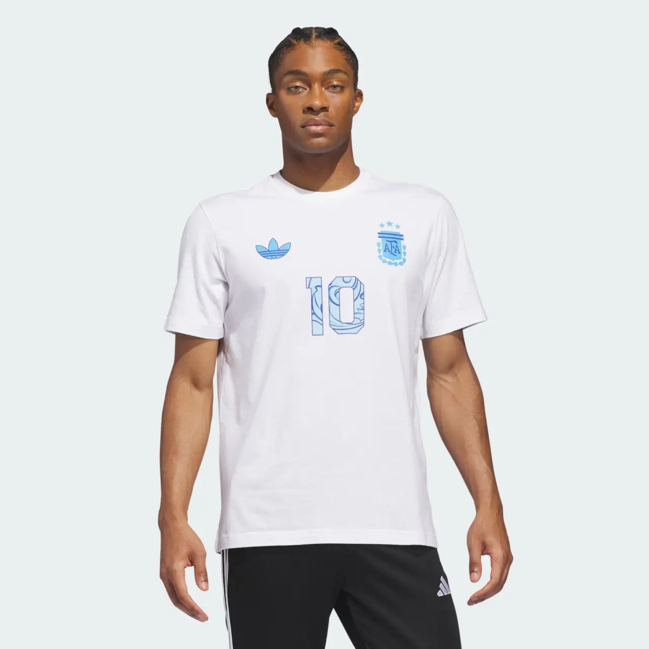 Alternative view of Áo Adidas M Messi N&N Away Graphic Tee KH3398