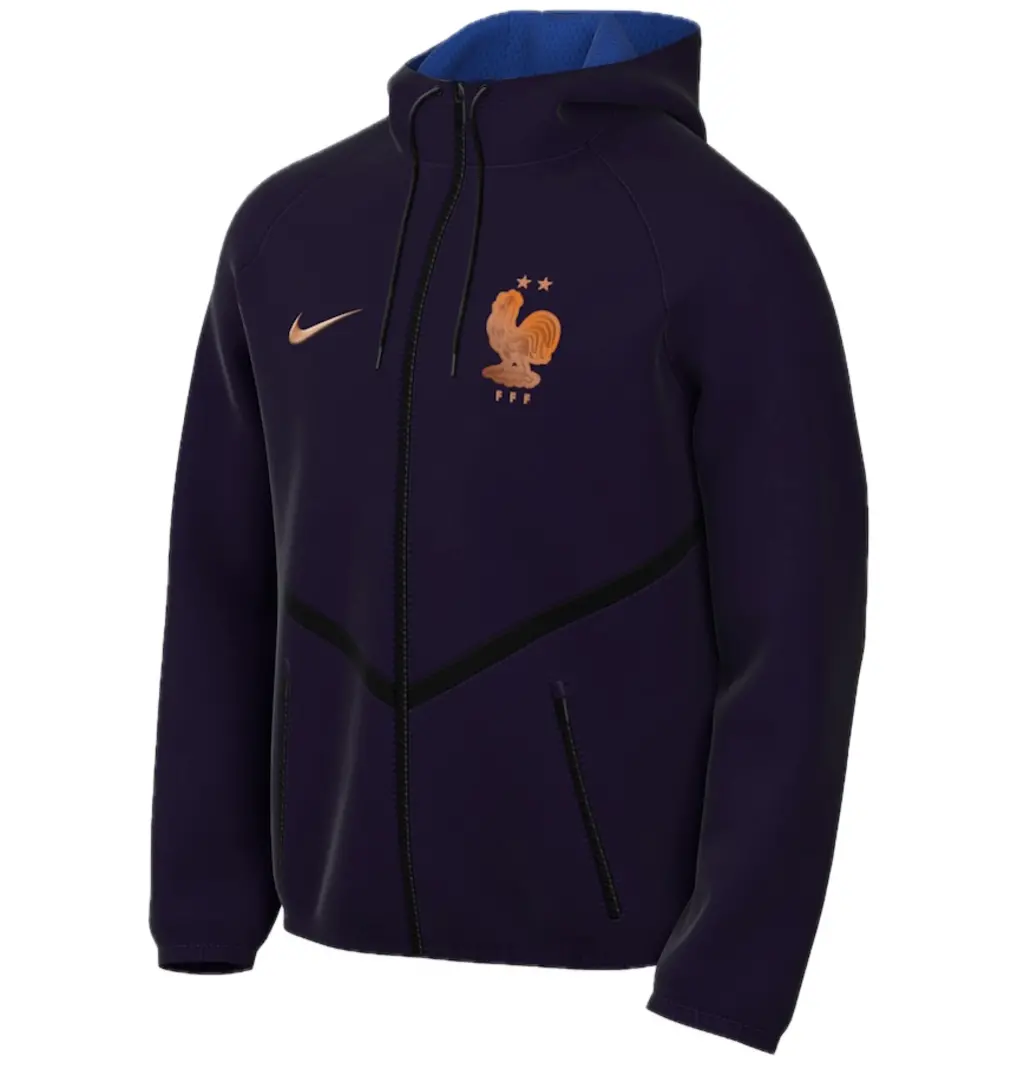 Áo Nike FFF France Soccer Anthem Jacket IH1612-498