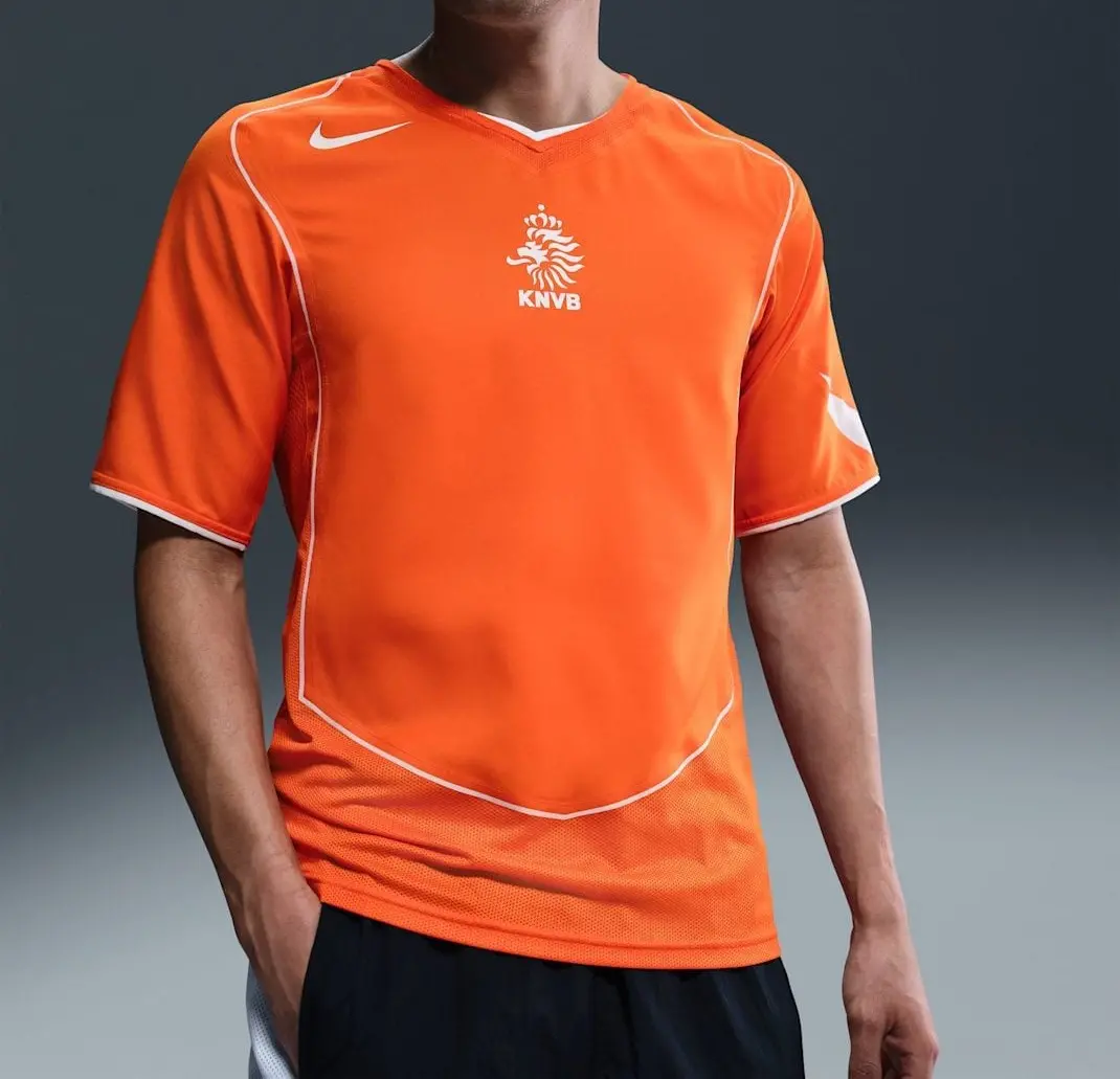 Alternative view of Áo Nike Netherlands 2004 Reissue Replica Jersey HV4427-819