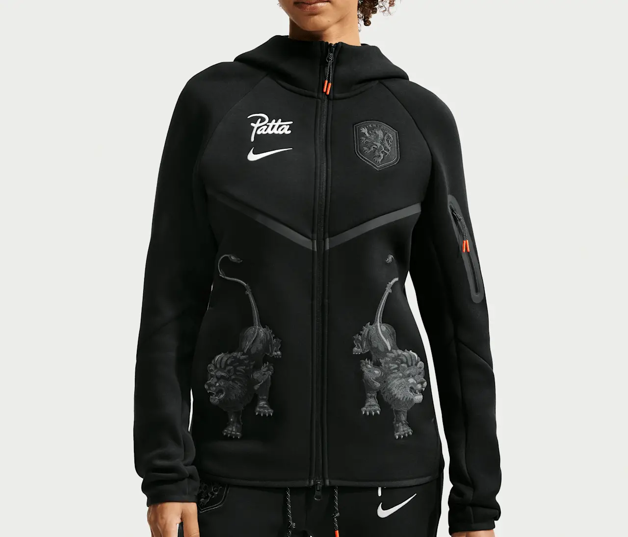 Alternative view of Áo Nike Netherlands x Patta Tech Fleece M3206-010