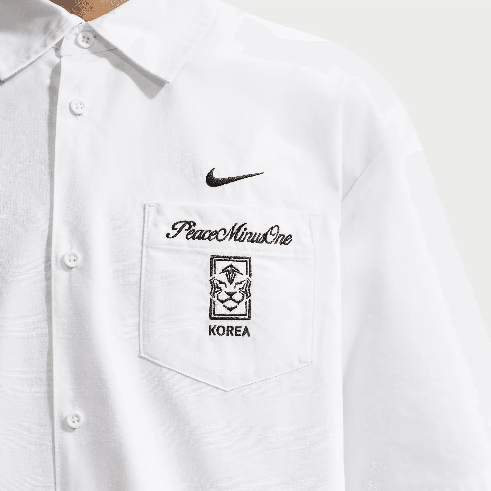 Alternative view of Áo Nike South Korea Peaceminusone Cryoshot 'White' IM3219-100