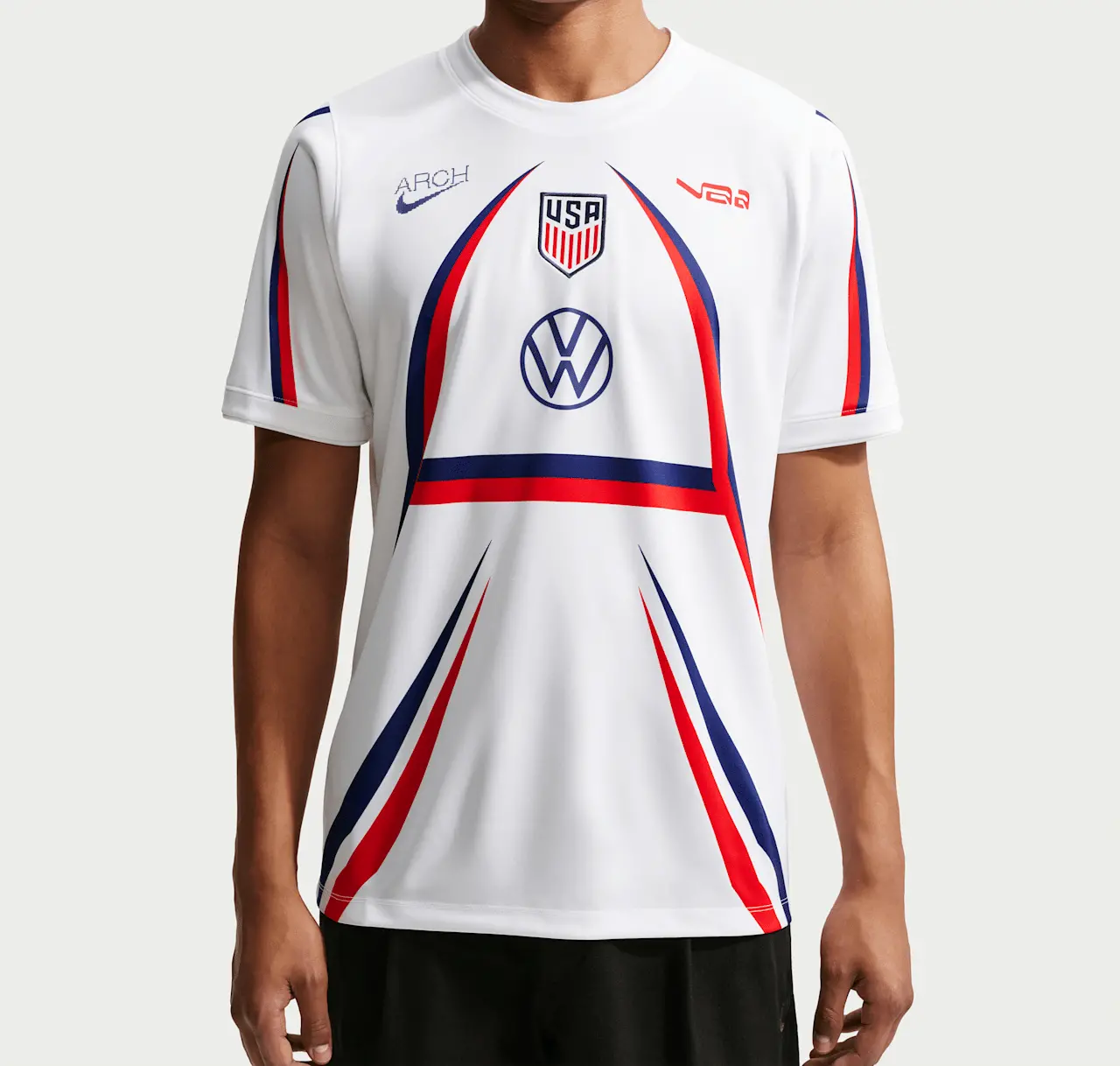 Alternative view of Áo Nike USA x VAA Academy Pro Short-Sleeve IH1696-100