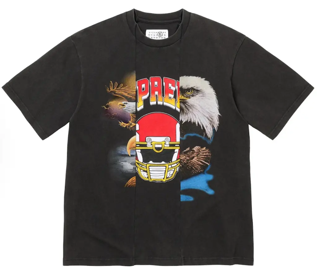 Áo Supreme × MM6 Maison Margiela ‘Black’ SUP-SS26-104