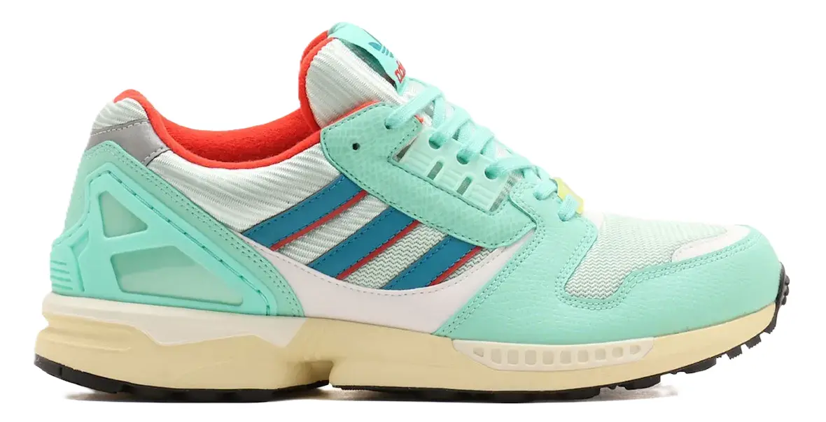 Giày Adidas ZX 8000 x Atmos G-SNK 11 Hydra 'Turquoise' JS4601