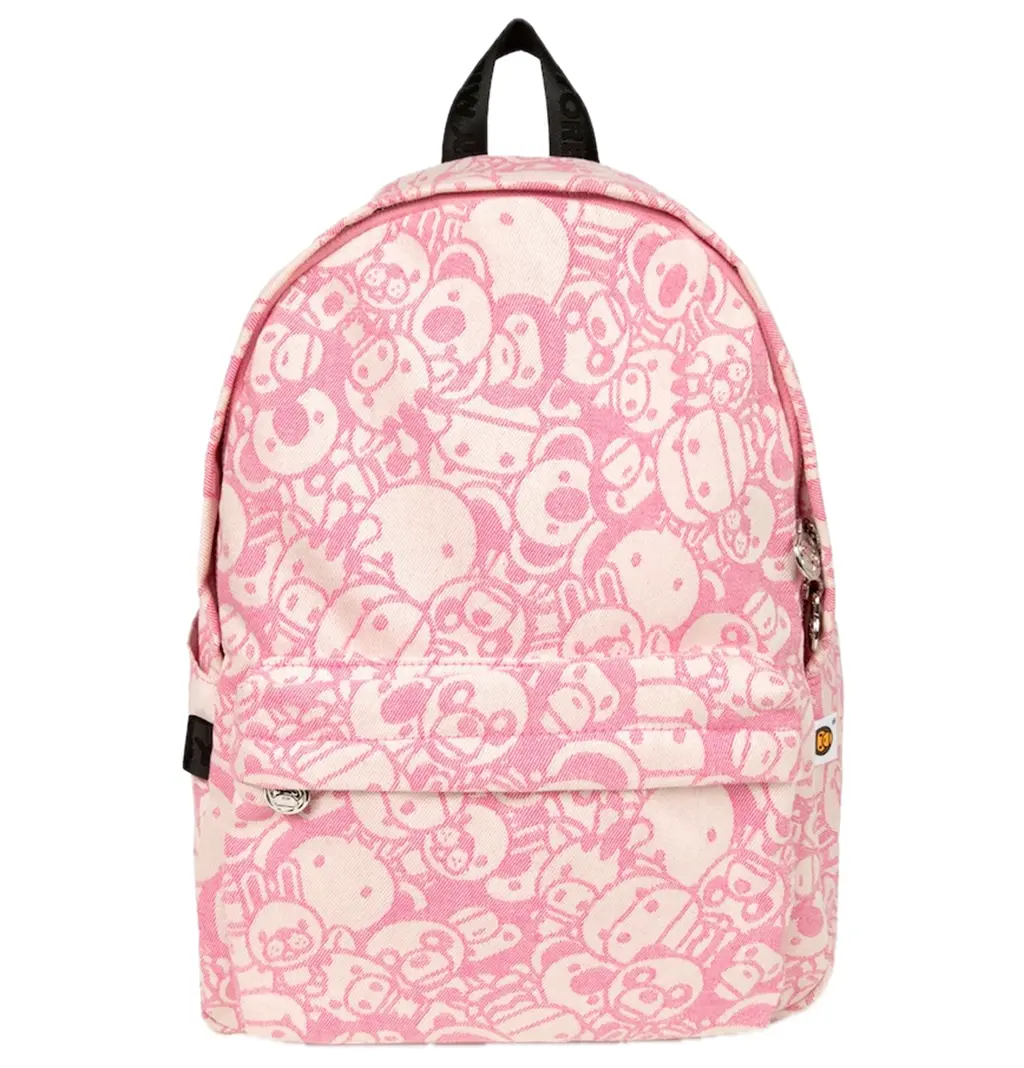 Balo Bape Baby Milo & Friends ‘Pink’ 0MXBGW4444XAQ