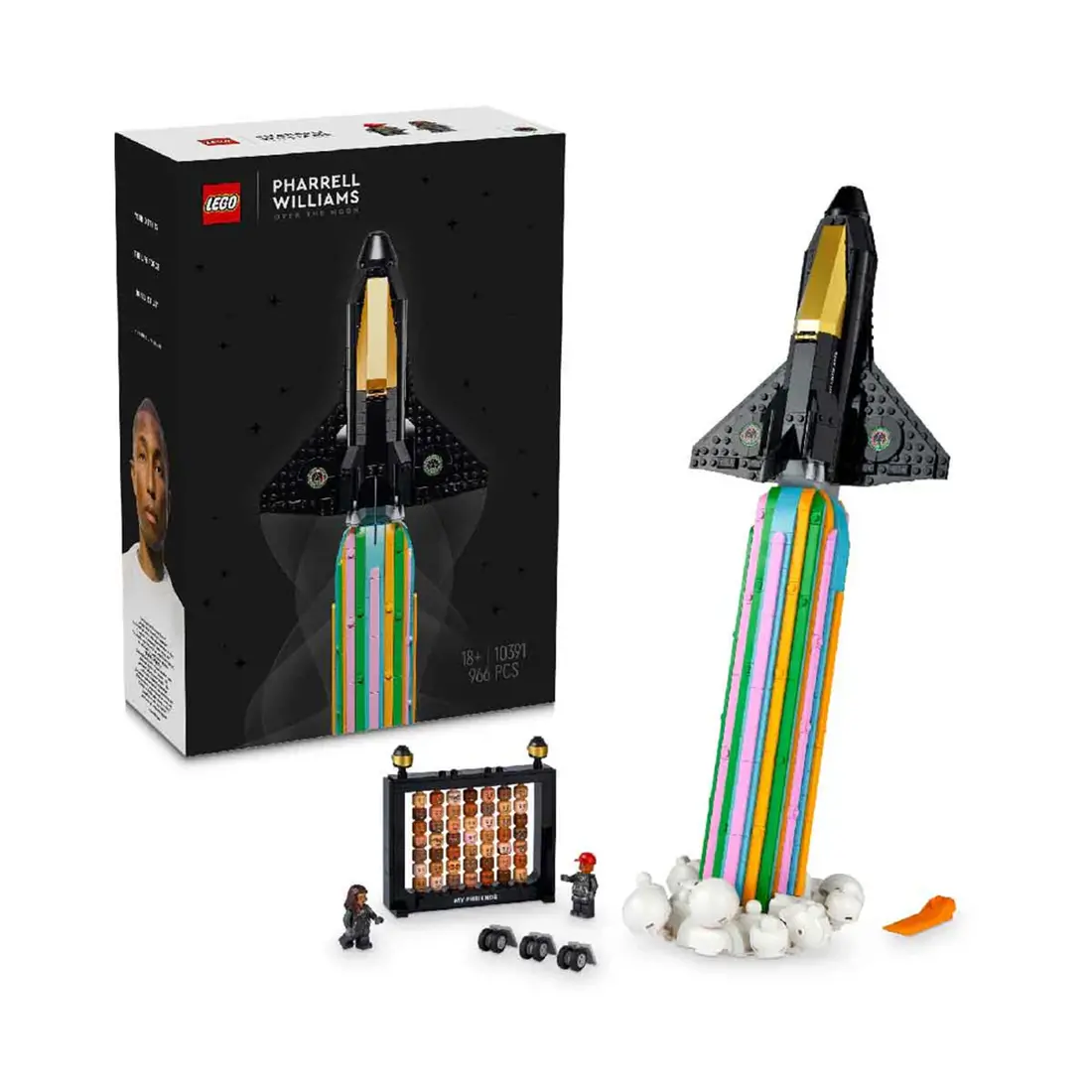 Alternative view of Lego Over the Moon with Pharrell Williams 10391