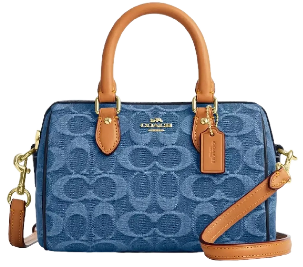 Túi Coach Mini Rowan Crossbody Bag ‘Blue’ CDQ36-IMTYV