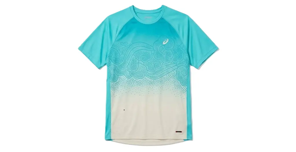 Áo Asics Road Fade SS Top ‘Energy Aqua’ 2011D512-402