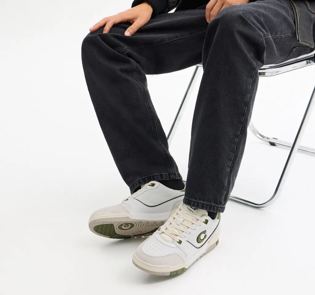 Alternative view of Giày Coach Soho Leather Tennis ‘White’ CCI26-YFV