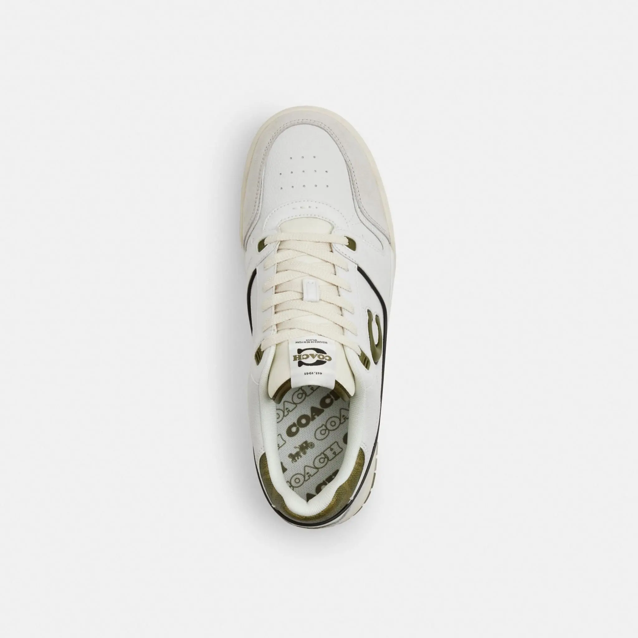 Giày Coach Soho Leather Tennis ‘White’ CCI26-YFV - Ảnh 3