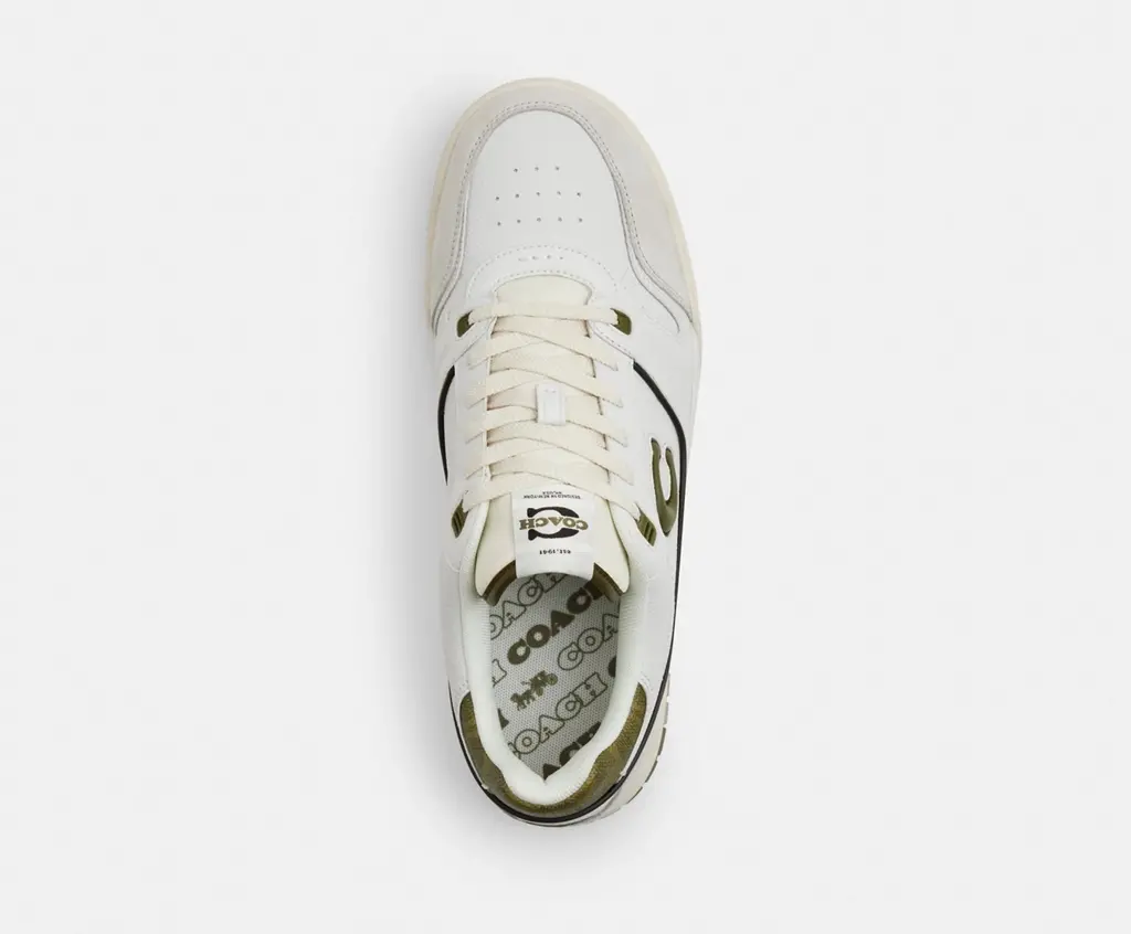 Giày Coach Soho Leather Tennis ‘White’ CCI26-YFV - Ảnh 4