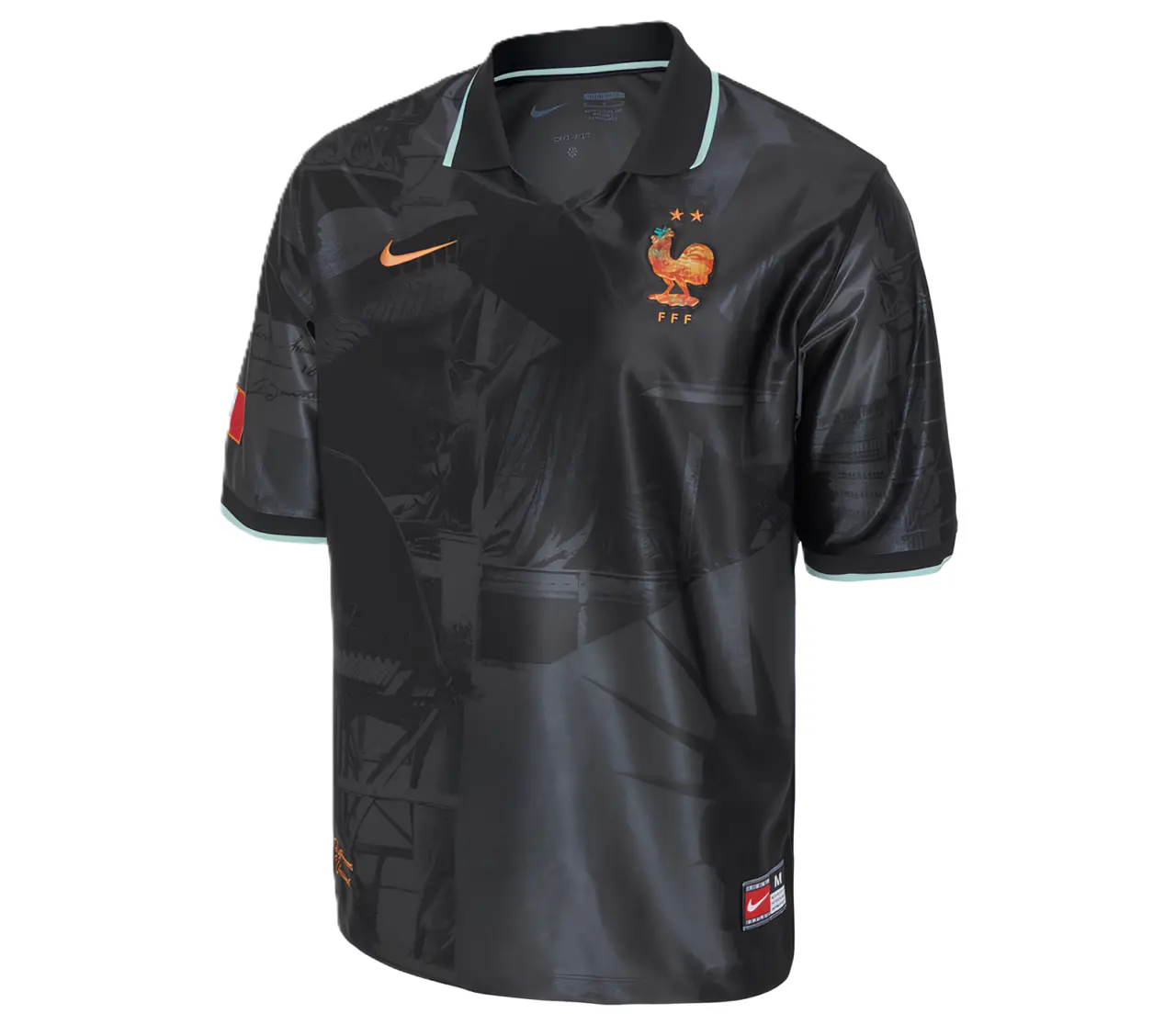 Áo Nike FFF Energy Dri-FIT Short-Sleeve Football 'Anthracite' IH1867-060