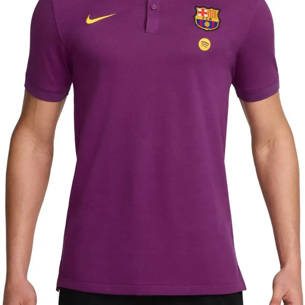 Alternative view of Áo Nike x F.C. Barcelona 'The Nike Polo' HJ6272-596