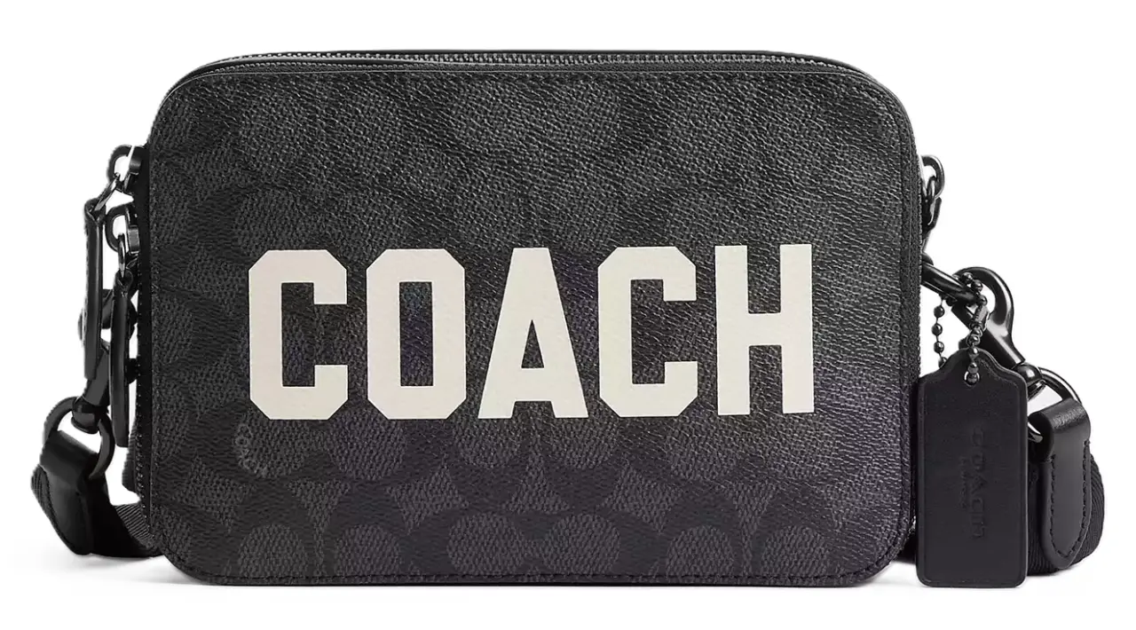 Túi Coach Charter Crossbody 19 'Charcoal Multi' CAF83-A5F