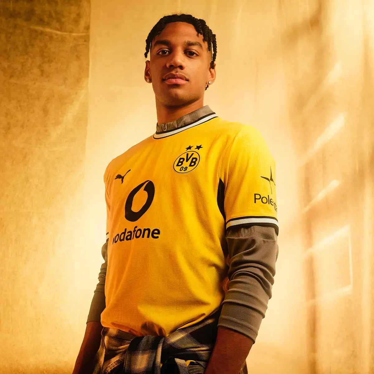 Alternative view of Áo Puma Borussia Dortmund Home Jersey 26/27 'Yellow' 784088-01