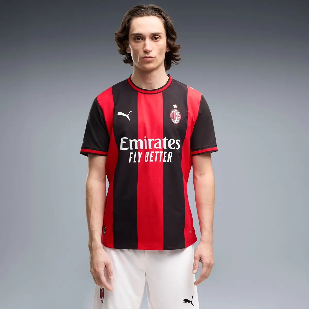 Alternative view of Áo Puma AC Milan 26/27 Home Authentic Jersey 784120-01