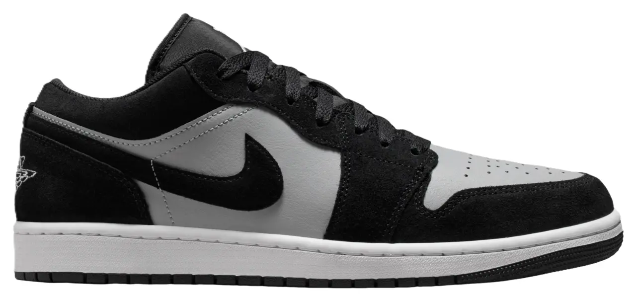 Giày Nike Air Jordan 1 Low 'Black White Grey' 553558-048